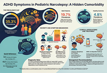ADHD Symptoms in Pediatric Narcolepsy: A Hidden Comorbidity