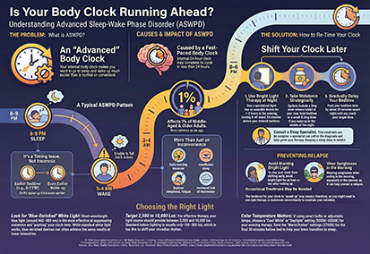 Is Your Body Clock Running Ahead? Understanding ASWPD
