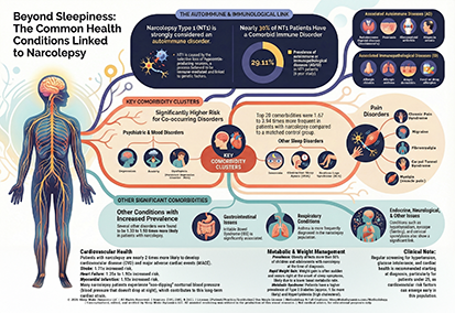 Beyond Sleepiness: The Common Health Conditions Linked to Narcolepsy