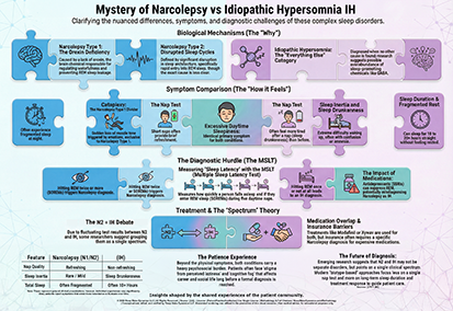 Mystery of Narcolepsy vs Idiopathic Hypersomnia IH