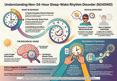Understanding Non-24 Hour Sleep-Wake Rhythm Disorders (N24WD)