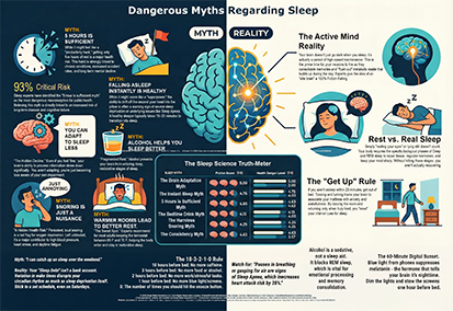 Dangerous Myths Regarding Sleep