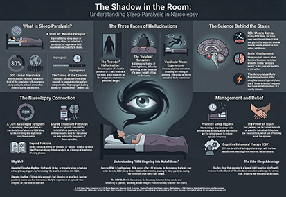 The Shadow in the Room: Understanding Sleep Paralysis in Narcolepsy