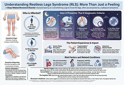 Understanding Restless Legs Syndrome (RLS): More Than Just a Feeling