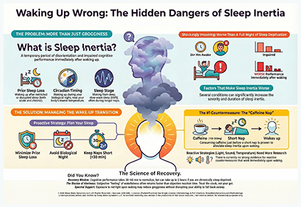 Waking Up Wrong: The Hidden Dangers of Sleep Inertia